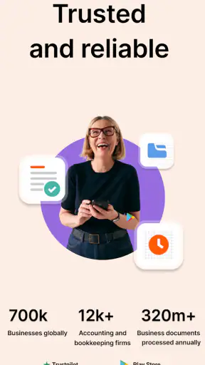 Receipt Tracker App - Dext screenshot