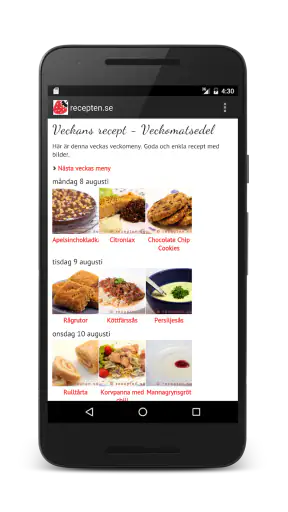 recepten.se screenshot