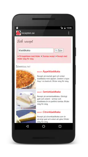 recepten.se screenshot