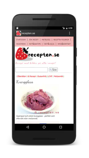 recepten.se screenshot