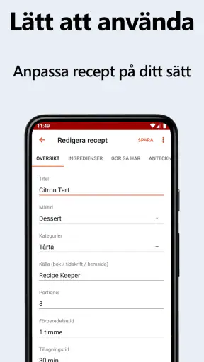 Recipe Keeper screenshot