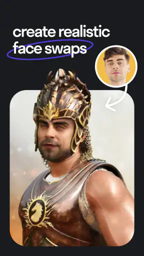 Reface: Face swap, AI Art tool screenshot