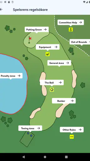 Regler för golfspel 2023 screenshot