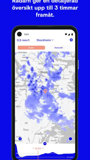 Regnspotter - Regn Radar screenshot