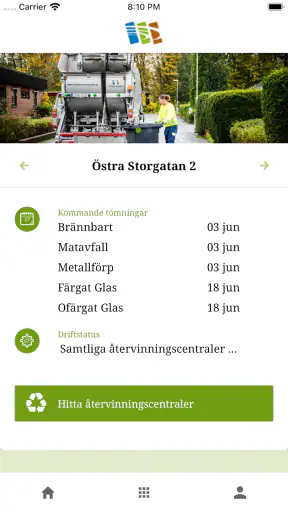 Renhållningen Kristianstad screenshot
