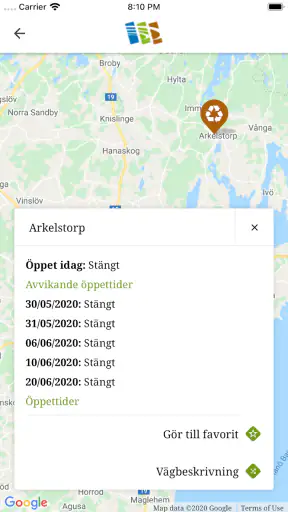 Renhållningen Kristianstad screenshot