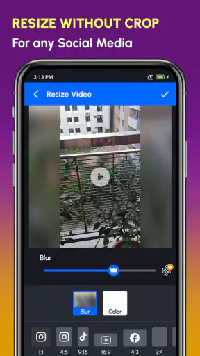 Resize Video, Compress & Crop screenshot