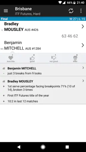 Resultina screenshot