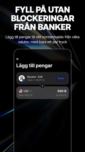 Revolut X: Köp Bitcoin, krypto screenshot