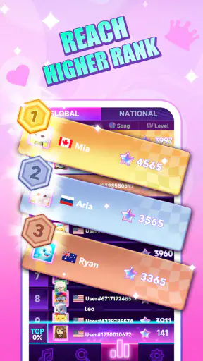Rhythm Tiles：Pop Songs screenshot