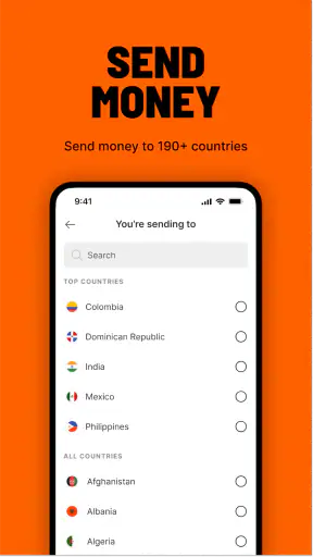 Ria Money Transfer screenshot