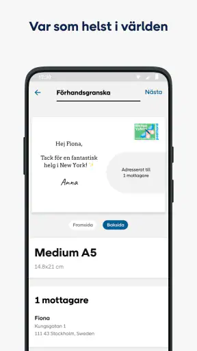 Riktiga Vykort screenshot