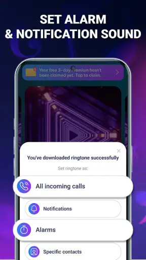 Ringsignaler android musik screenshot
