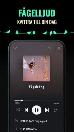 Ringsignaler för Android™ screenshot