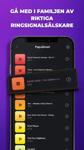 Ringsignaler musik för Android screenshot
