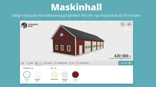 Rita eget med Lövångers Bygg screenshot