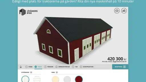 Rita eget med Lövångers Bygg screenshot