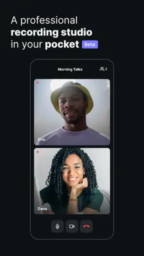 Riverside: Record podcasts screenshot