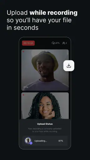 Riverside: Record podcasts screenshot