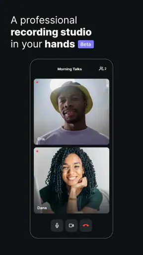 Riverside: Record podcasts screenshot