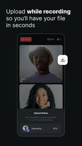 Riverside: Record podcasts screenshot