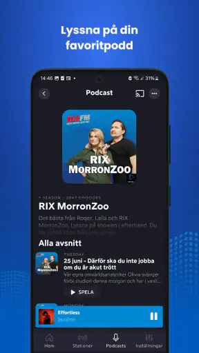RIX FM screenshot