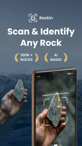 RockIn Rock & Mineral Identify screenshot