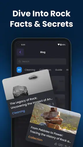 RockIn Rock & Mineral Identify screenshot