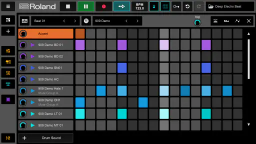 Roland Zenbeats Music Creation screenshot