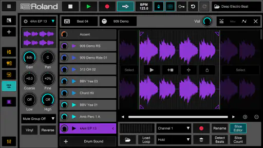 Roland Zenbeats Music Creation screenshot