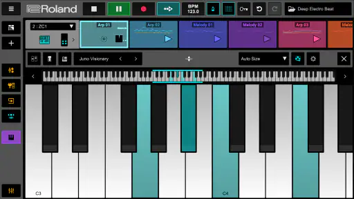 Roland Zenbeats Music Creation screenshot