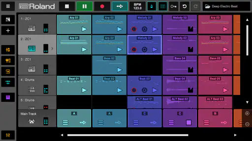 Roland Zenbeats Music Creation screenshot