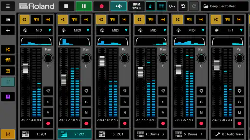Roland Zenbeats Music Creation screenshot