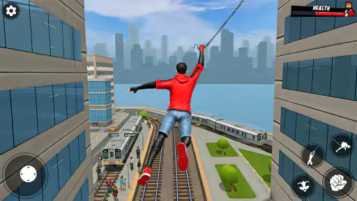 Rope Fighter Action Game screenshot