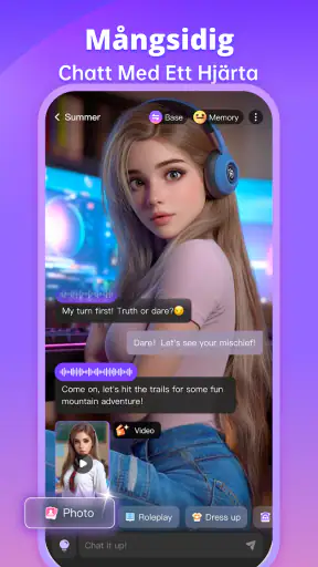 Rosytalk – RP AI-karaktär screenshot