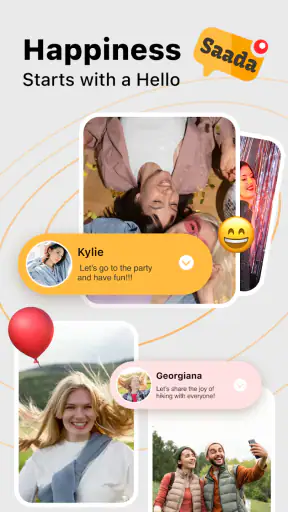 Saada — Live Group Voice Chat screenshot
