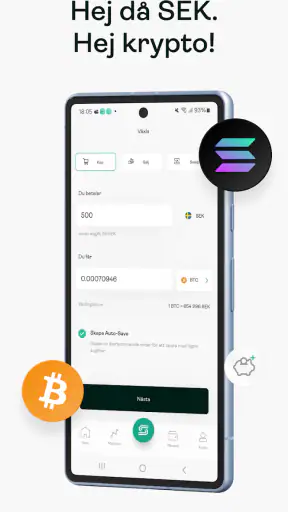Safello: Köp Bitcoin med SEK screenshot
