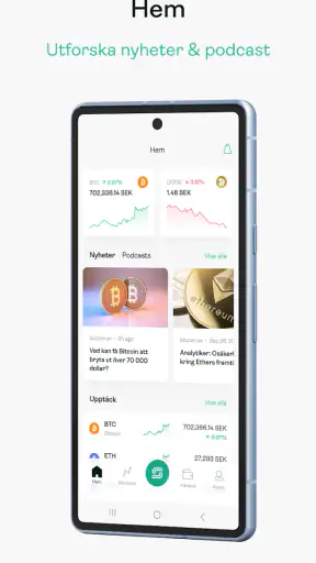 Safello: Köp Bitcoin med SEK screenshot