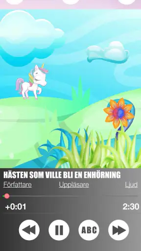 Sagoappen screenshot