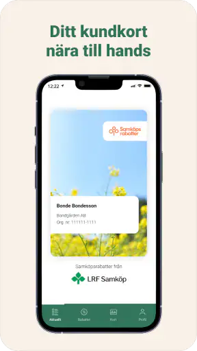 Samköpsrabatter screenshot