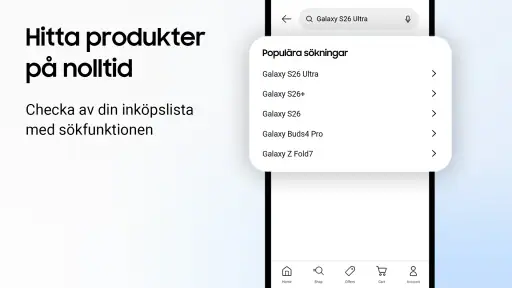 Samsung Shop: Köp elektronik screenshot