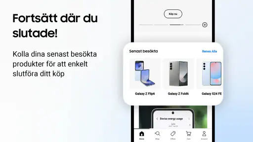 Samsung Shop: Köp elektronik screenshot