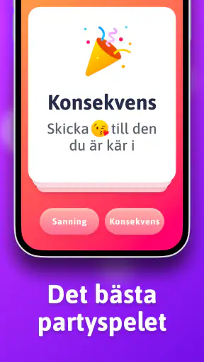 Sanning eller Konsekvens screenshot
