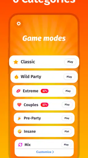 Sanning eller Konsekvens Party screenshot