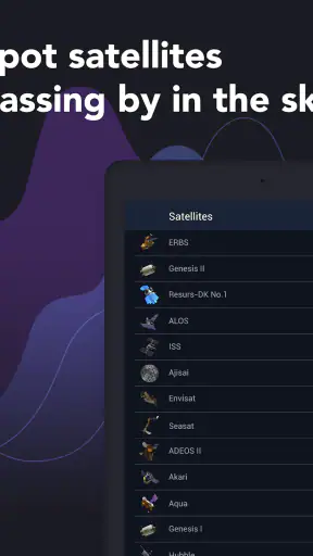 Satellite Tracker by Star Walk screenshot