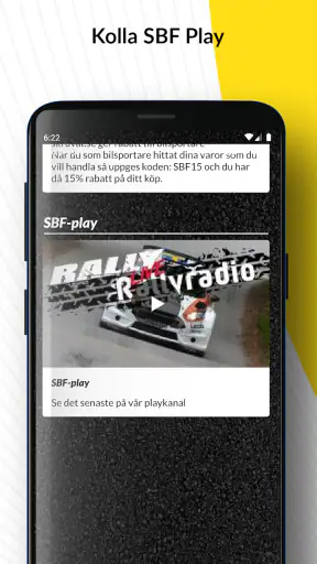 SBF Licens screenshot