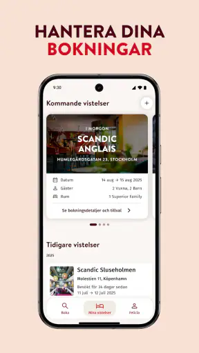 Scandic Hotels screenshot