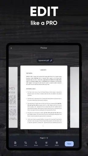 Scanner App: Scan PDF Document screenshot