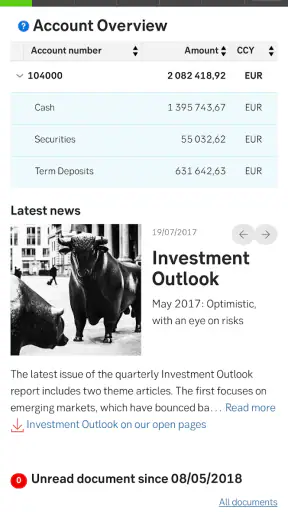 SEB Internat. Private Banking screenshot