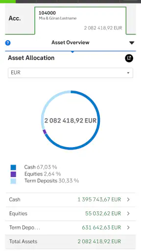 SEB Internat. Private Banking screenshot